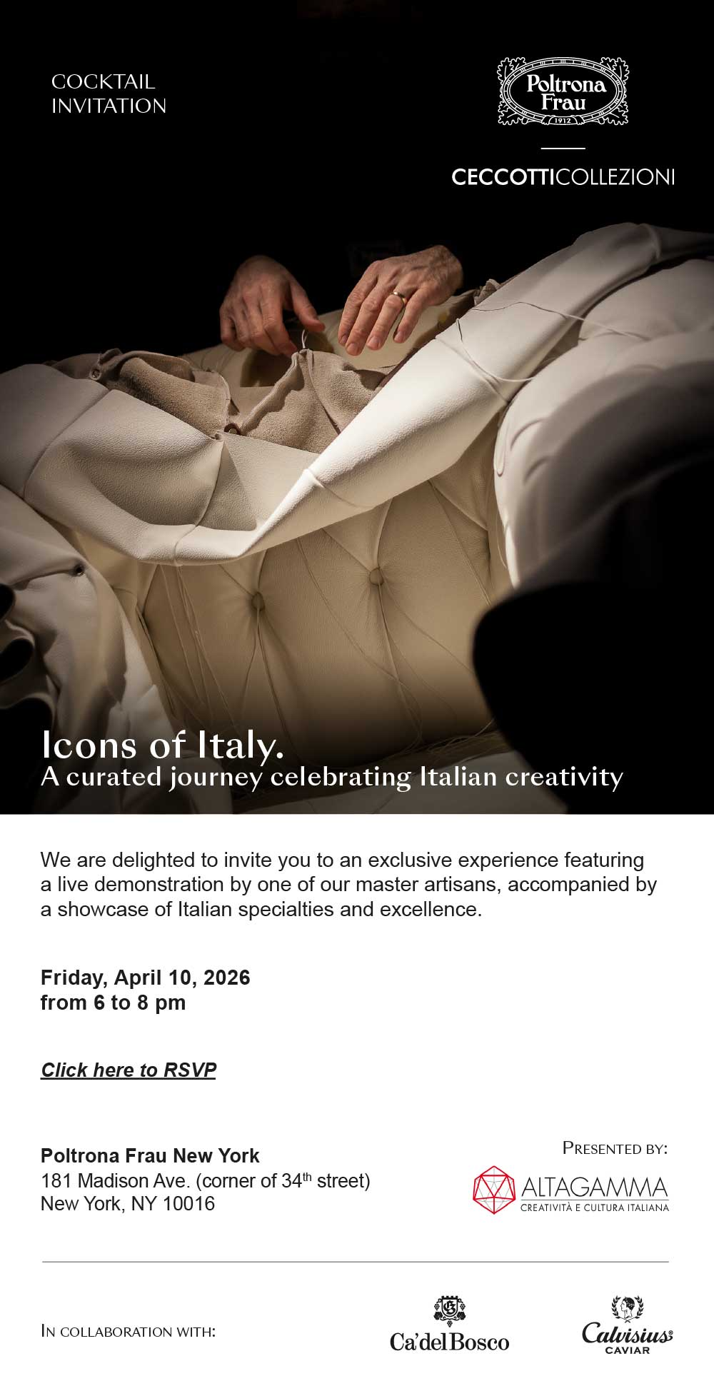 Icons of Italy: a curated journey celebrating Italian creativity